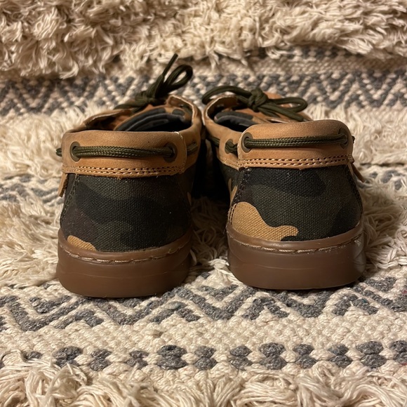 Sperry Starfish Boat Shoes with Camo - Picture 3 of 13
